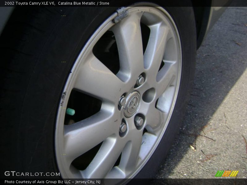 Catalina Blue Metallic / Stone 2002 Toyota Camry XLE V6
