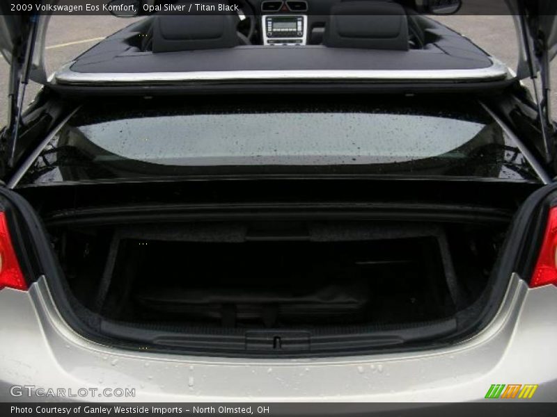 Opal Silver / Titan Black 2009 Volkswagen Eos Komfort