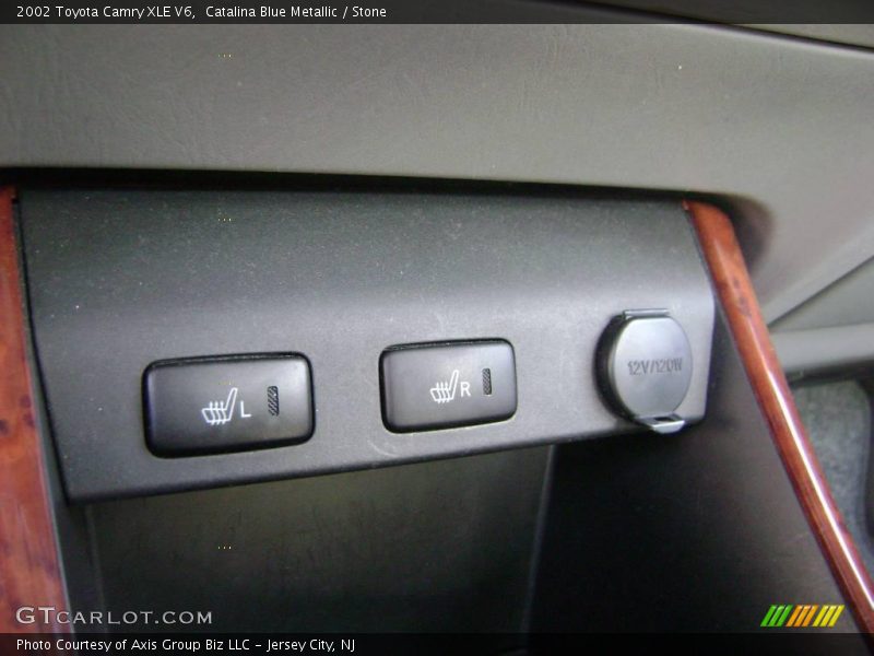 Catalina Blue Metallic / Stone 2002 Toyota Camry XLE V6