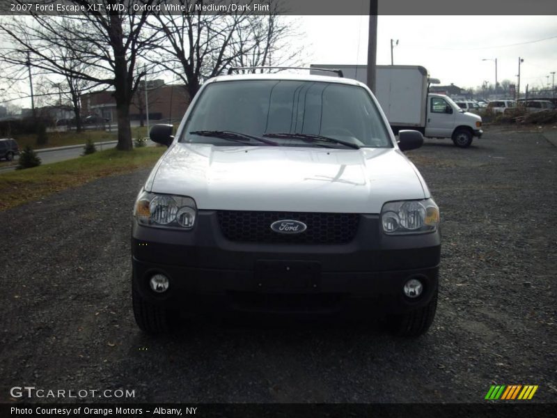 Oxford White / Medium/Dark Flint 2007 Ford Escape XLT 4WD