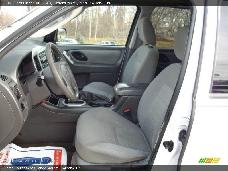 Oxford White / Medium/Dark Flint 2007 Ford Escape XLT 4WD