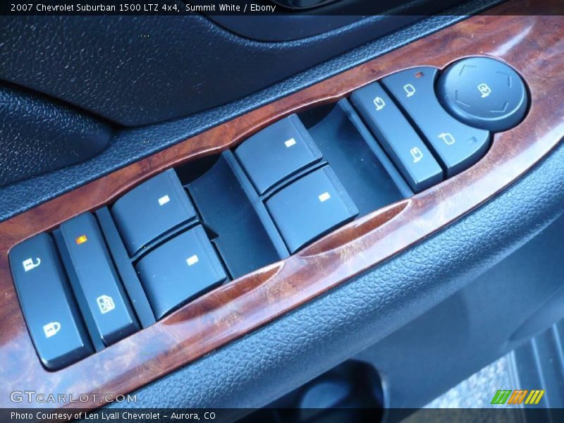 Summit White / Ebony 2007 Chevrolet Suburban 1500 LTZ 4x4