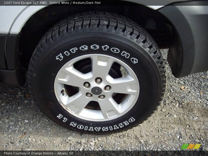 Oxford White / Medium/Dark Flint 2007 Ford Escape XLT 4WD
