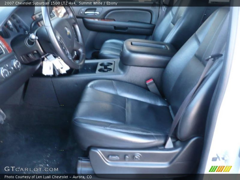 Summit White / Ebony 2007 Chevrolet Suburban 1500 LTZ 4x4