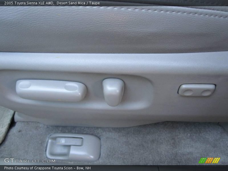 Desert Sand Mica / Taupe 2005 Toyota Sienna XLE AWD