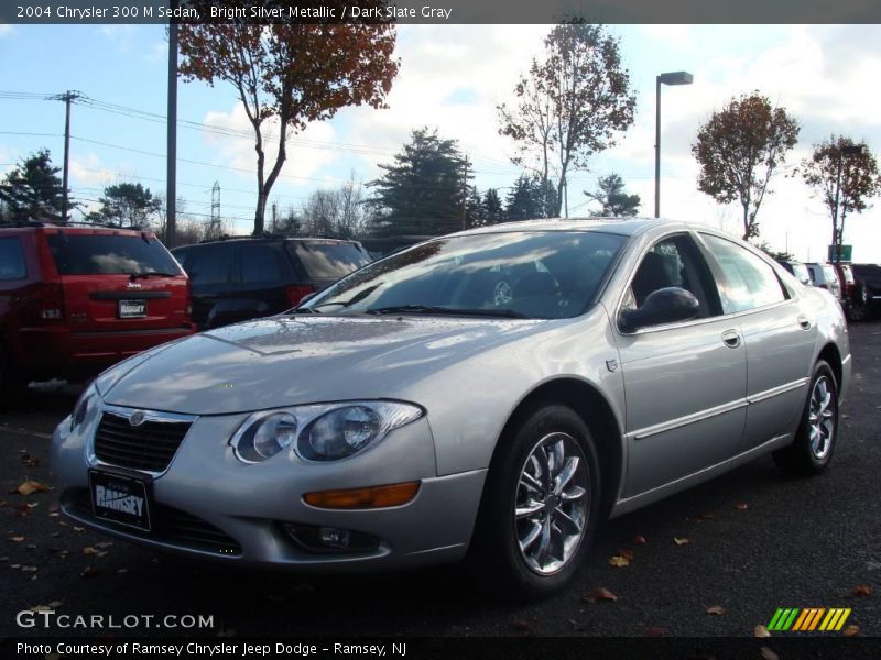 Bright Silver Metallic / Dark Slate Gray 2004 Chrysler 300 M Sedan
