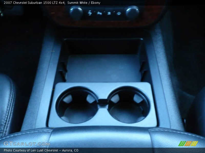 Summit White / Ebony 2007 Chevrolet Suburban 1500 LTZ 4x4