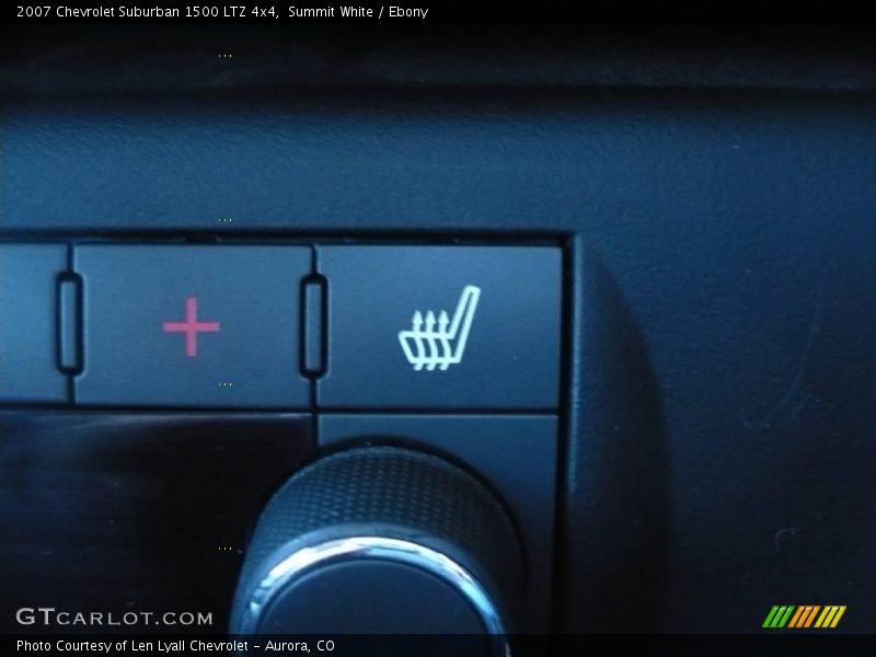 Summit White / Ebony 2007 Chevrolet Suburban 1500 LTZ 4x4