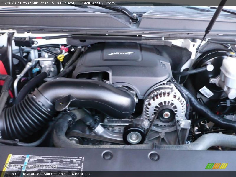 Summit White / Ebony 2007 Chevrolet Suburban 1500 LTZ 4x4