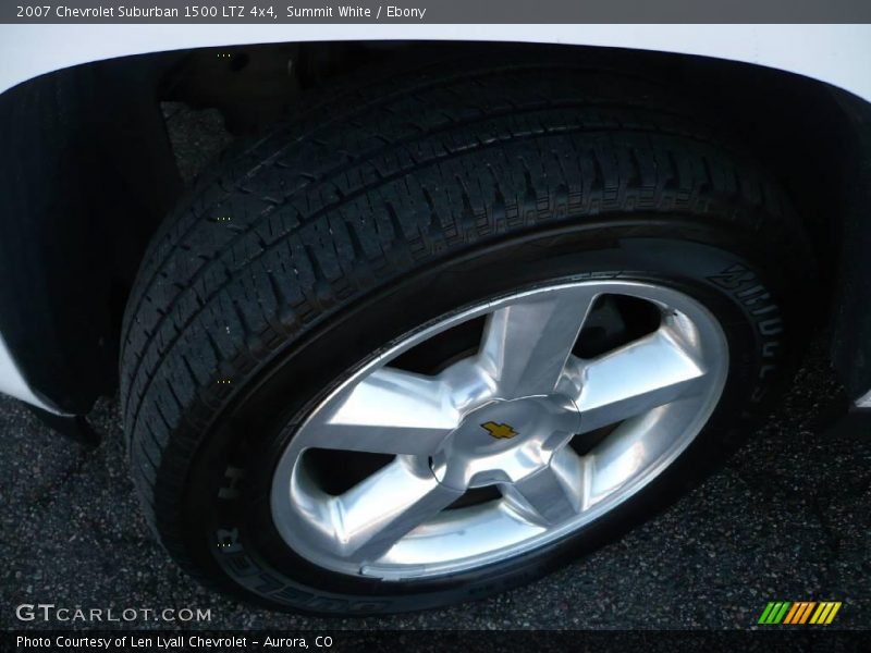 Summit White / Ebony 2007 Chevrolet Suburban 1500 LTZ 4x4