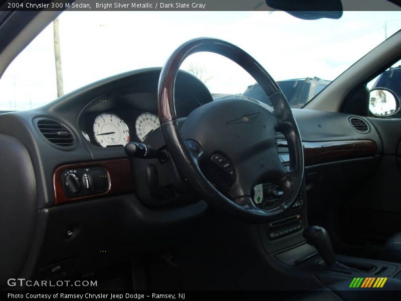 Bright Silver Metallic / Dark Slate Gray 2004 Chrysler 300 M Sedan