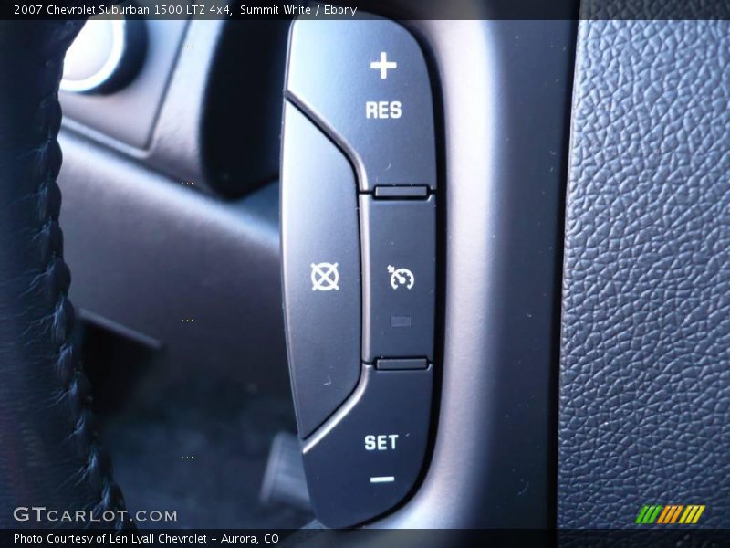 Summit White / Ebony 2007 Chevrolet Suburban 1500 LTZ 4x4