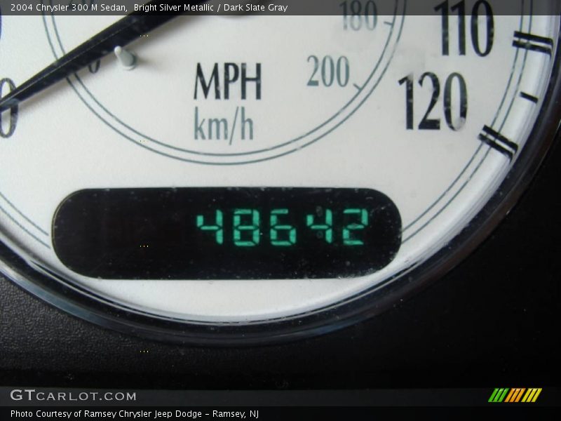 Bright Silver Metallic / Dark Slate Gray 2004 Chrysler 300 M Sedan