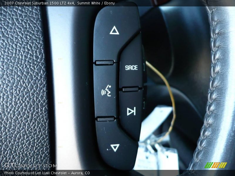 Summit White / Ebony 2007 Chevrolet Suburban 1500 LTZ 4x4