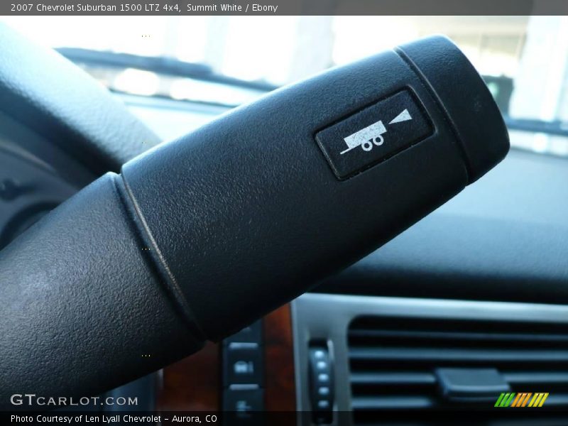 Summit White / Ebony 2007 Chevrolet Suburban 1500 LTZ 4x4