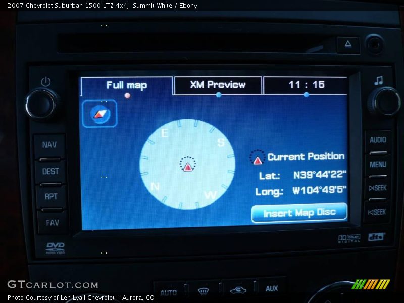 Summit White / Ebony 2007 Chevrolet Suburban 1500 LTZ 4x4