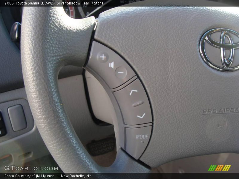 Silver Shadow Pearl / Stone 2005 Toyota Sienna LE AWD