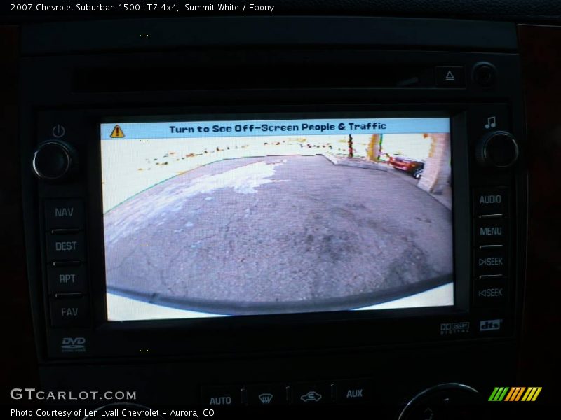 Summit White / Ebony 2007 Chevrolet Suburban 1500 LTZ 4x4