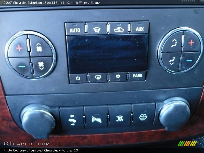 Summit White / Ebony 2007 Chevrolet Suburban 1500 LTZ 4x4