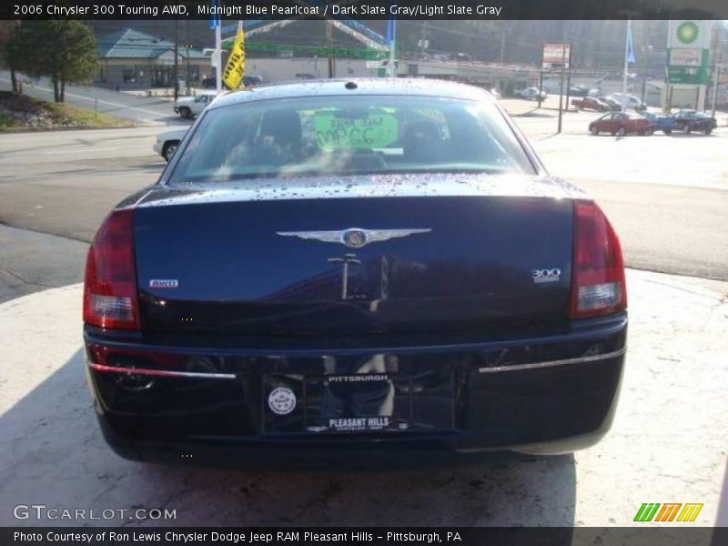 Midnight Blue Pearlcoat / Dark Slate Gray/Light Slate Gray 2006 Chrysler 300 Touring AWD