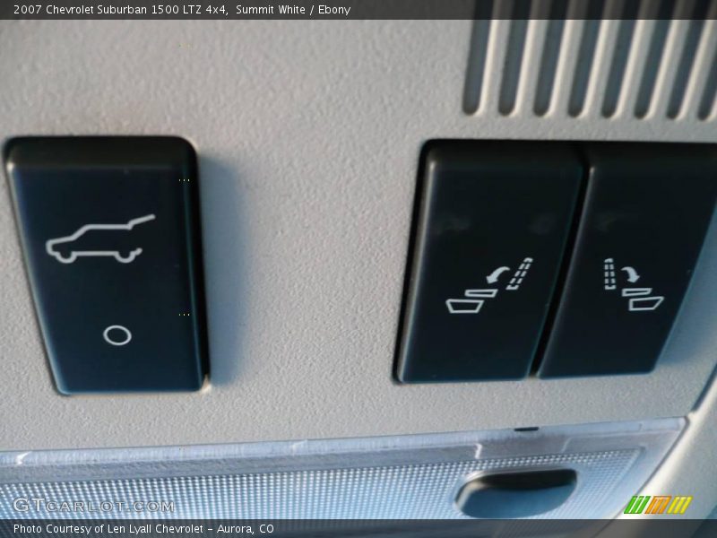 Summit White / Ebony 2007 Chevrolet Suburban 1500 LTZ 4x4