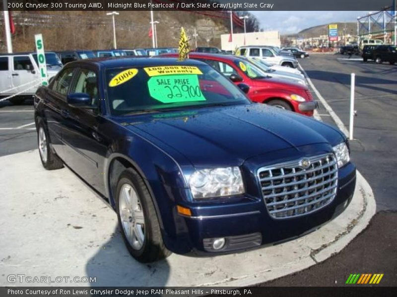 Midnight Blue Pearlcoat / Dark Slate Gray/Light Slate Gray 2006 Chrysler 300 Touring AWD
