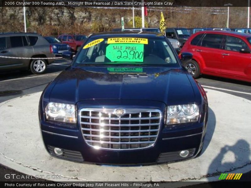 Midnight Blue Pearlcoat / Dark Slate Gray/Light Slate Gray 2006 Chrysler 300 Touring AWD