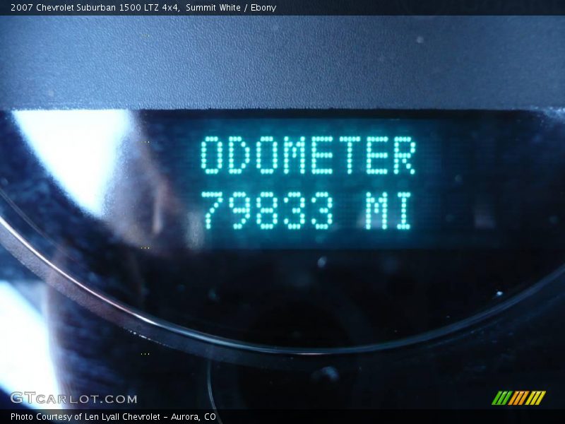 Summit White / Ebony 2007 Chevrolet Suburban 1500 LTZ 4x4