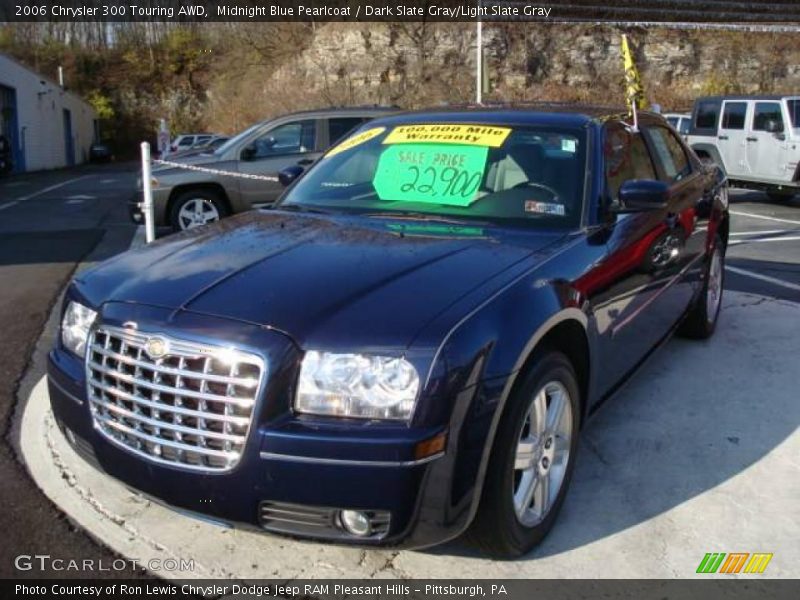 Midnight Blue Pearlcoat / Dark Slate Gray/Light Slate Gray 2006 Chrysler 300 Touring AWD