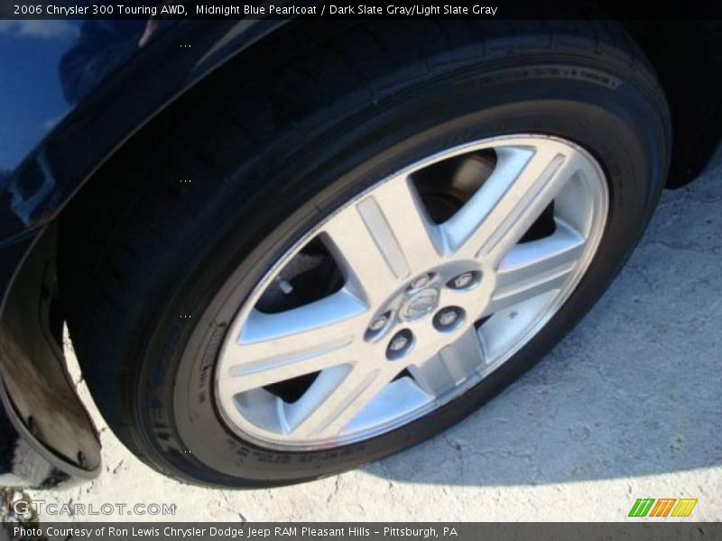 Midnight Blue Pearlcoat / Dark Slate Gray/Light Slate Gray 2006 Chrysler 300 Touring AWD