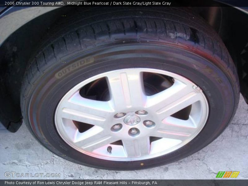 Midnight Blue Pearlcoat / Dark Slate Gray/Light Slate Gray 2006 Chrysler 300 Touring AWD