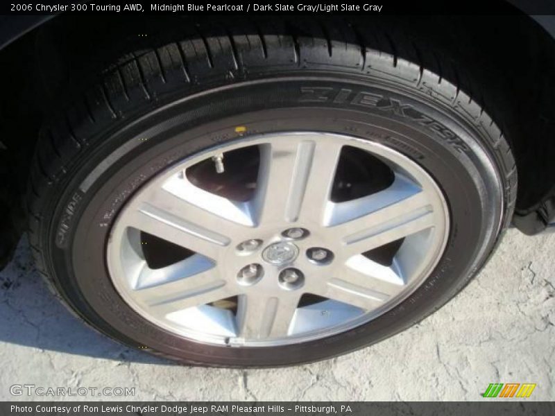 Midnight Blue Pearlcoat / Dark Slate Gray/Light Slate Gray 2006 Chrysler 300 Touring AWD