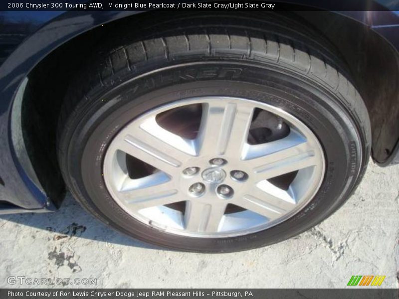 Midnight Blue Pearlcoat / Dark Slate Gray/Light Slate Gray 2006 Chrysler 300 Touring AWD