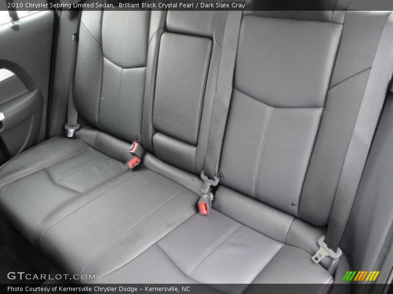 Brilliant Black Crystal Pearl / Dark Slate Gray 2010 Chrysler Sebring Limited Sedan