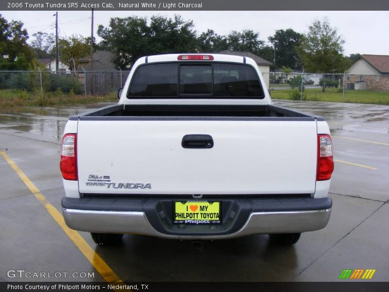 Natural White / Light Charcoal 2006 Toyota Tundra SR5 Access Cab