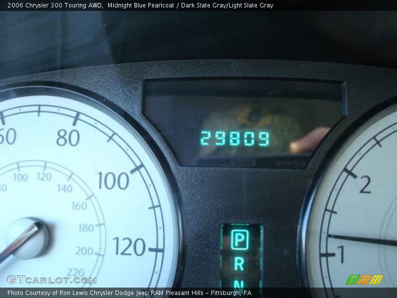 Midnight Blue Pearlcoat / Dark Slate Gray/Light Slate Gray 2006 Chrysler 300 Touring AWD