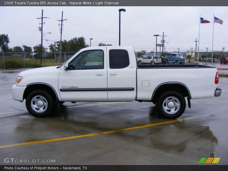 Natural White / Light Charcoal 2006 Toyota Tundra SR5 Access Cab