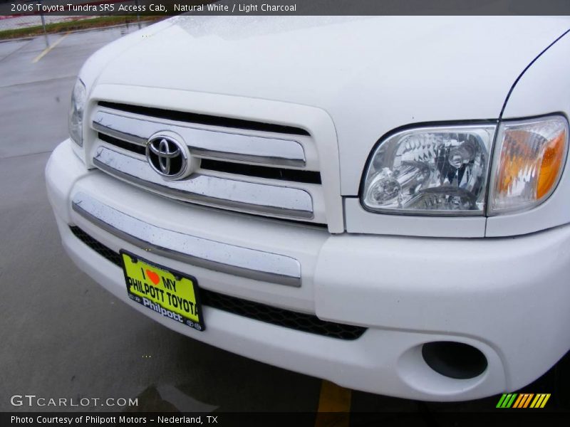Natural White / Light Charcoal 2006 Toyota Tundra SR5 Access Cab