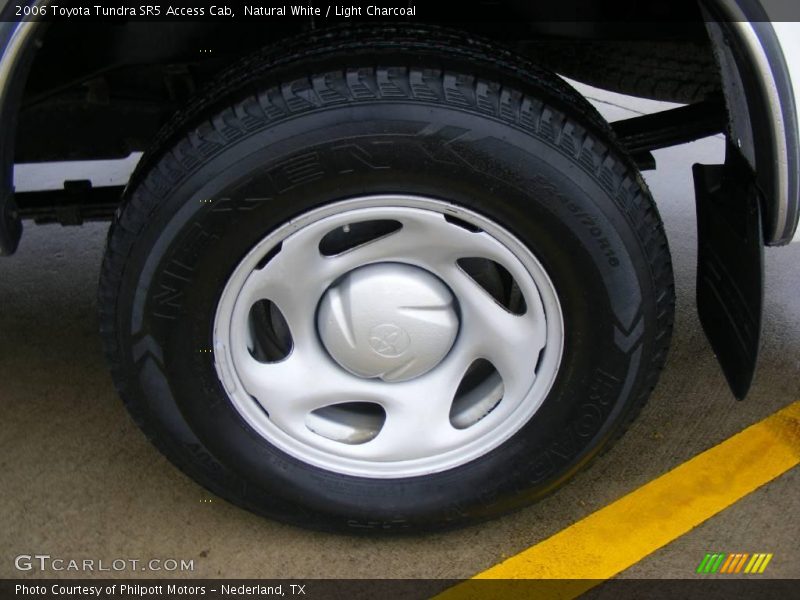 Natural White / Light Charcoal 2006 Toyota Tundra SR5 Access Cab