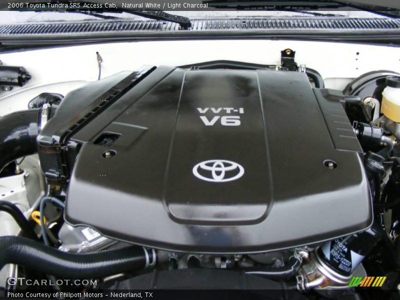 Natural White / Light Charcoal 2006 Toyota Tundra SR5 Access Cab