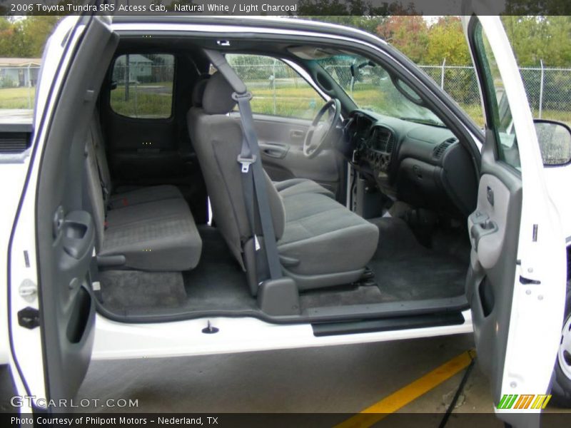 Natural White / Light Charcoal 2006 Toyota Tundra SR5 Access Cab