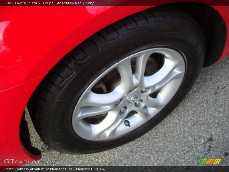 Absolutely Red / Ivory 2007 Toyota Solara SE Coupe