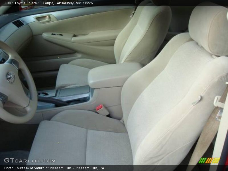 Absolutely Red / Ivory 2007 Toyota Solara SE Coupe