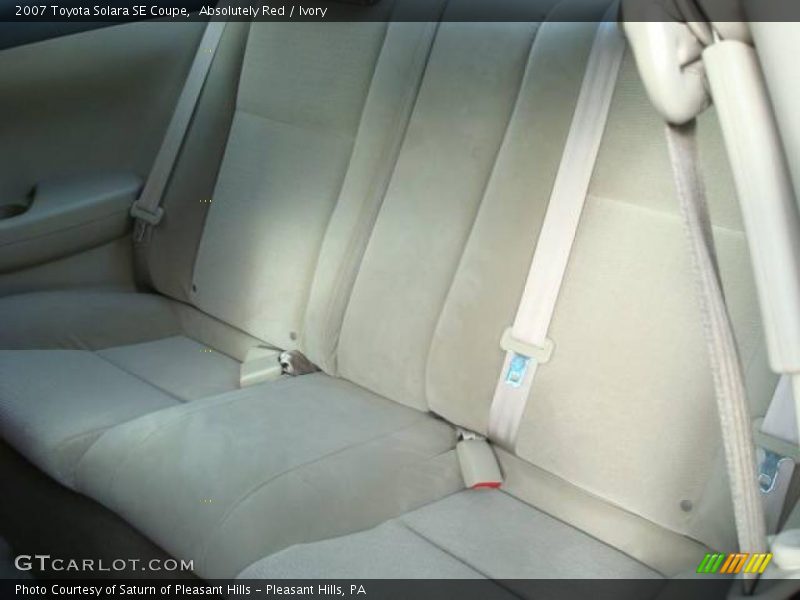 Absolutely Red / Ivory 2007 Toyota Solara SE Coupe