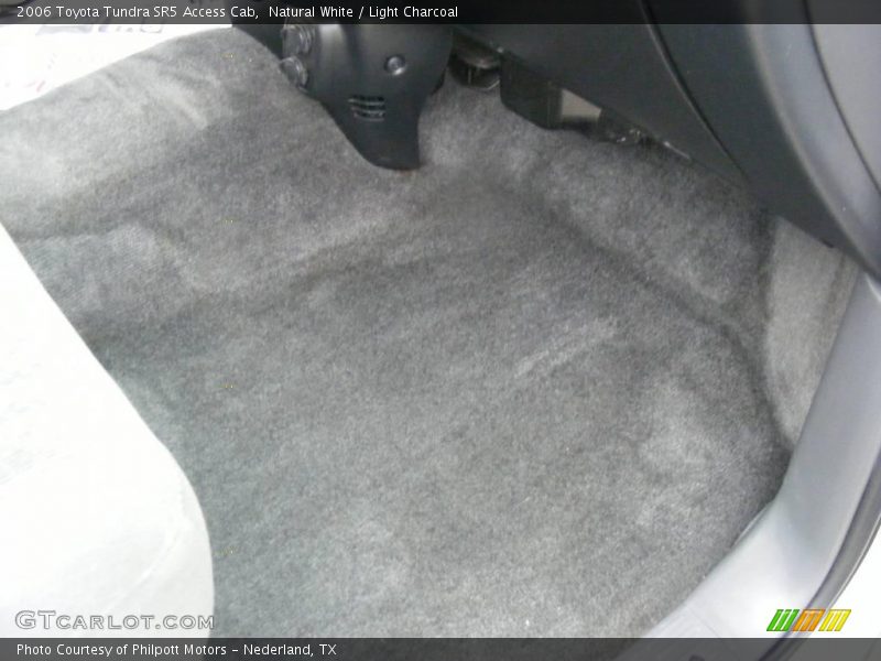 Natural White / Light Charcoal 2006 Toyota Tundra SR5 Access Cab