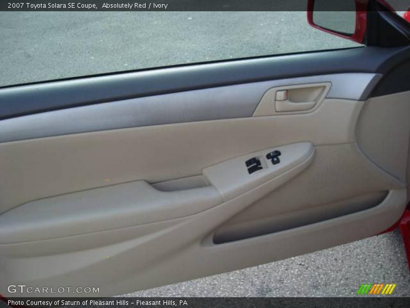 Absolutely Red / Ivory 2007 Toyota Solara SE Coupe
