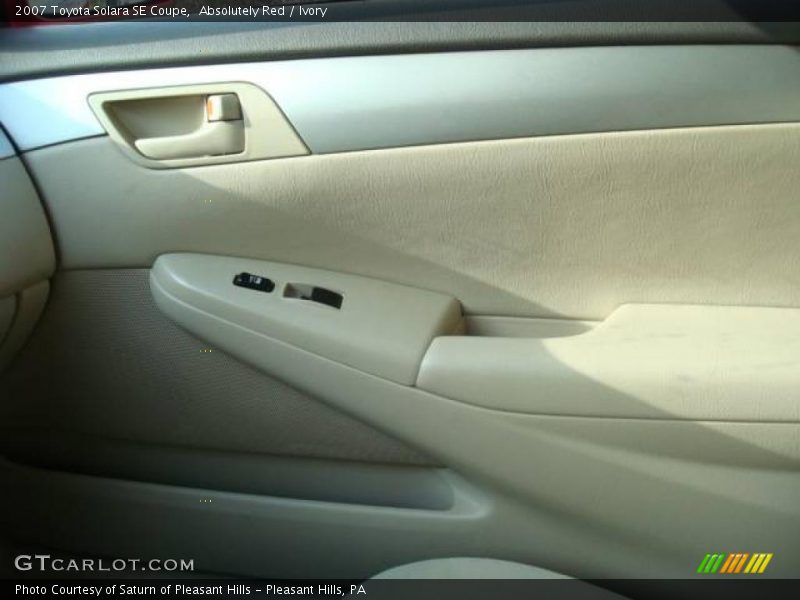 Absolutely Red / Ivory 2007 Toyota Solara SE Coupe