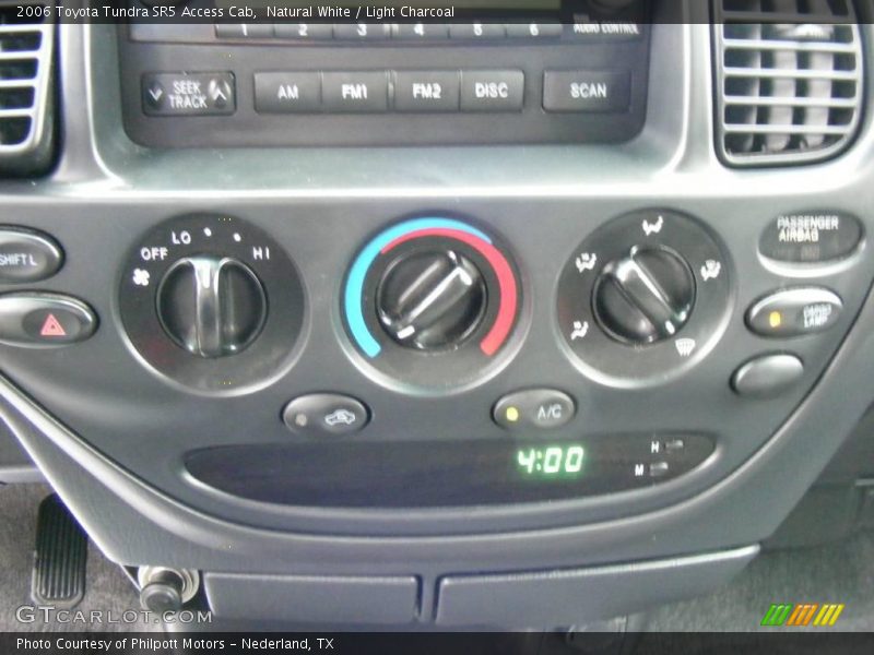 Natural White / Light Charcoal 2006 Toyota Tundra SR5 Access Cab