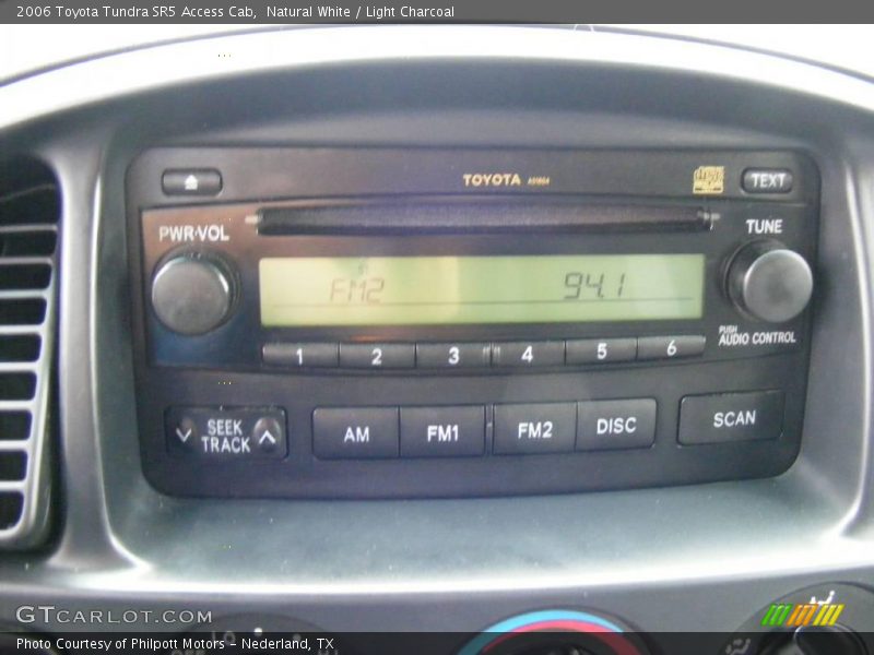 Natural White / Light Charcoal 2006 Toyota Tundra SR5 Access Cab