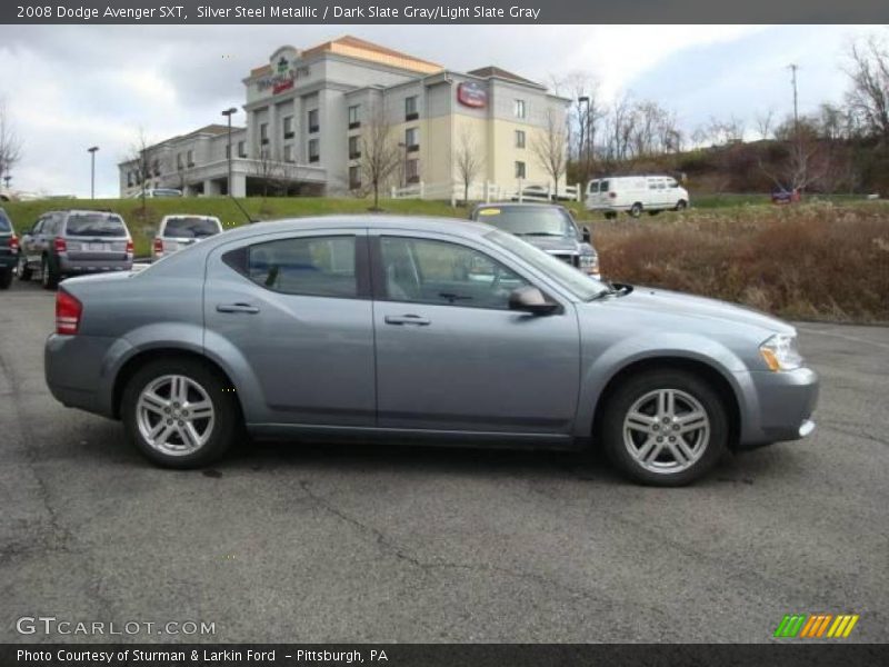 Silver Steel Metallic / Dark Slate Gray/Light Slate Gray 2008 Dodge Avenger SXT